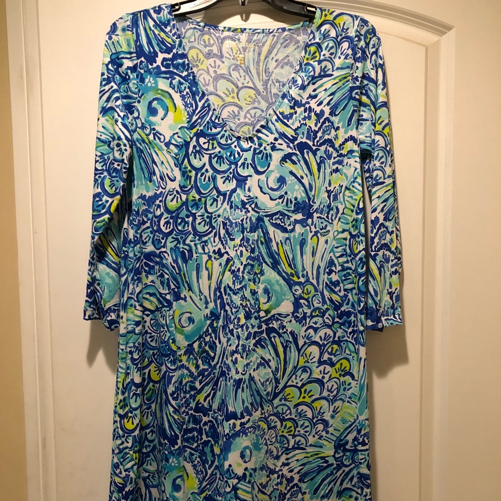 NWT Erin Dress in Blue Crush